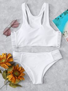 Strappy Side Bikini Set