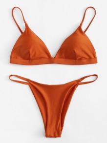 Plain Bikini Set