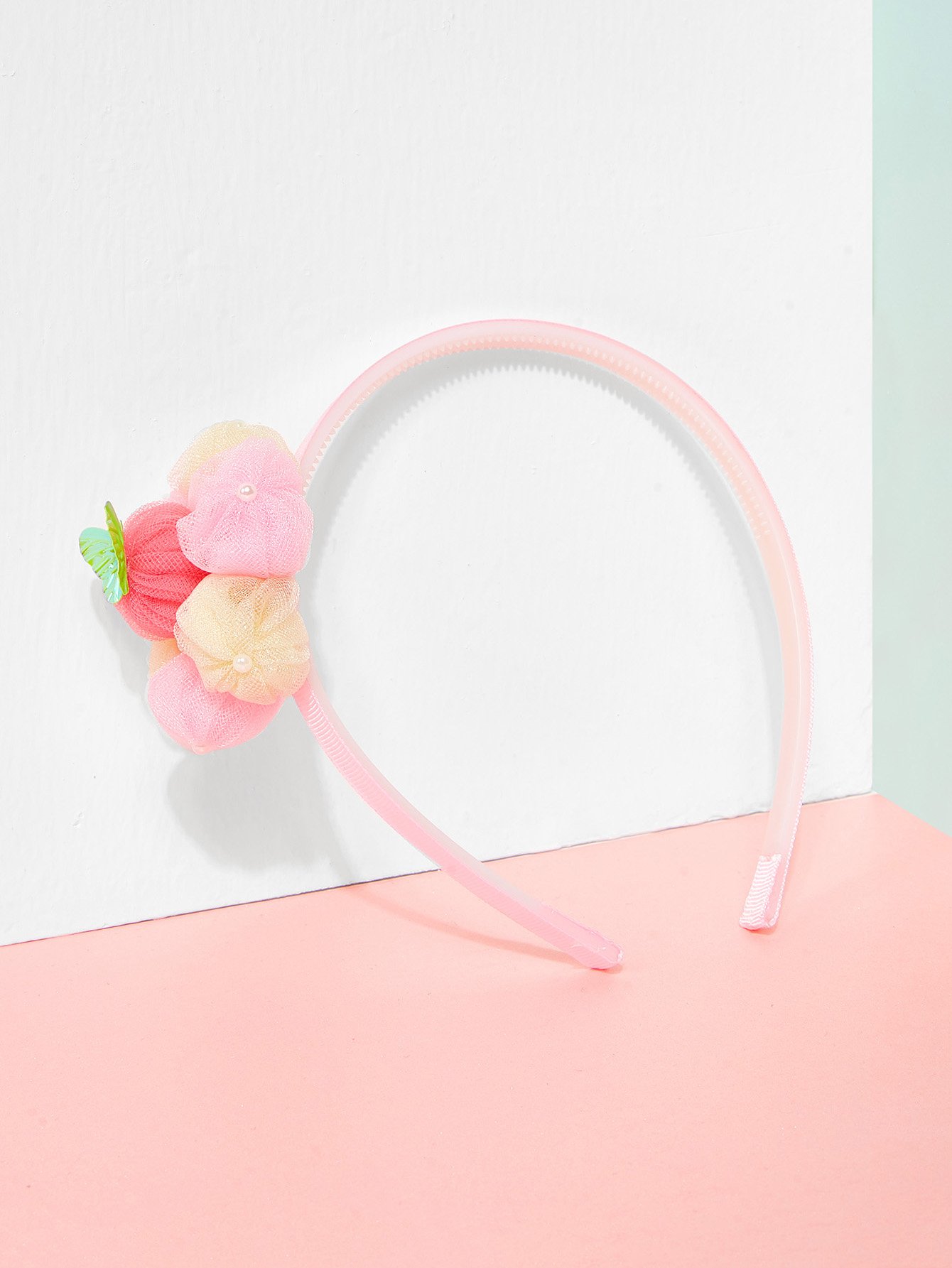 Украшение на волосы для детей с украшениями бабочки с жемчужинами