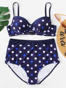 Polka Dot Bikini Set