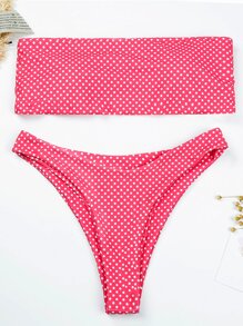 Polka Dot Bikini Set