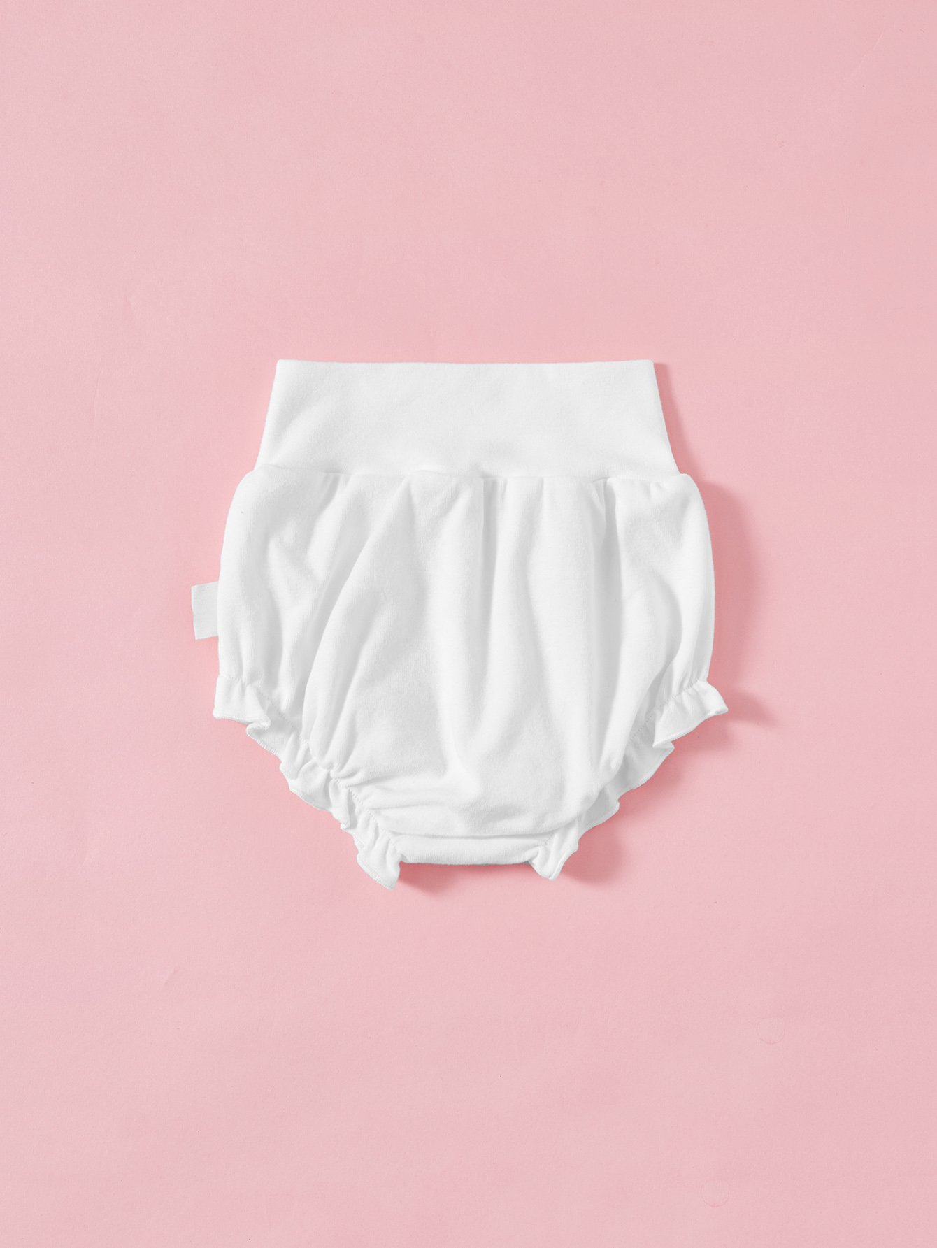 Шорты с высокой талией  и оборками для детей