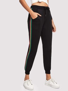 Stripe Tape Side Sweatpants