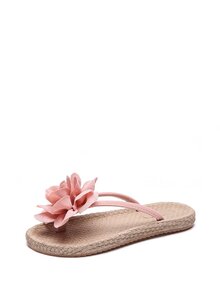 Toe Post Flower Flip Flops