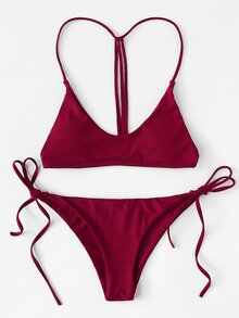 Tie Side Bikini Set
