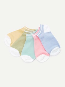 Cotton Ankle Socks 5 Pairs