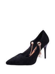 Chain Through High Heels