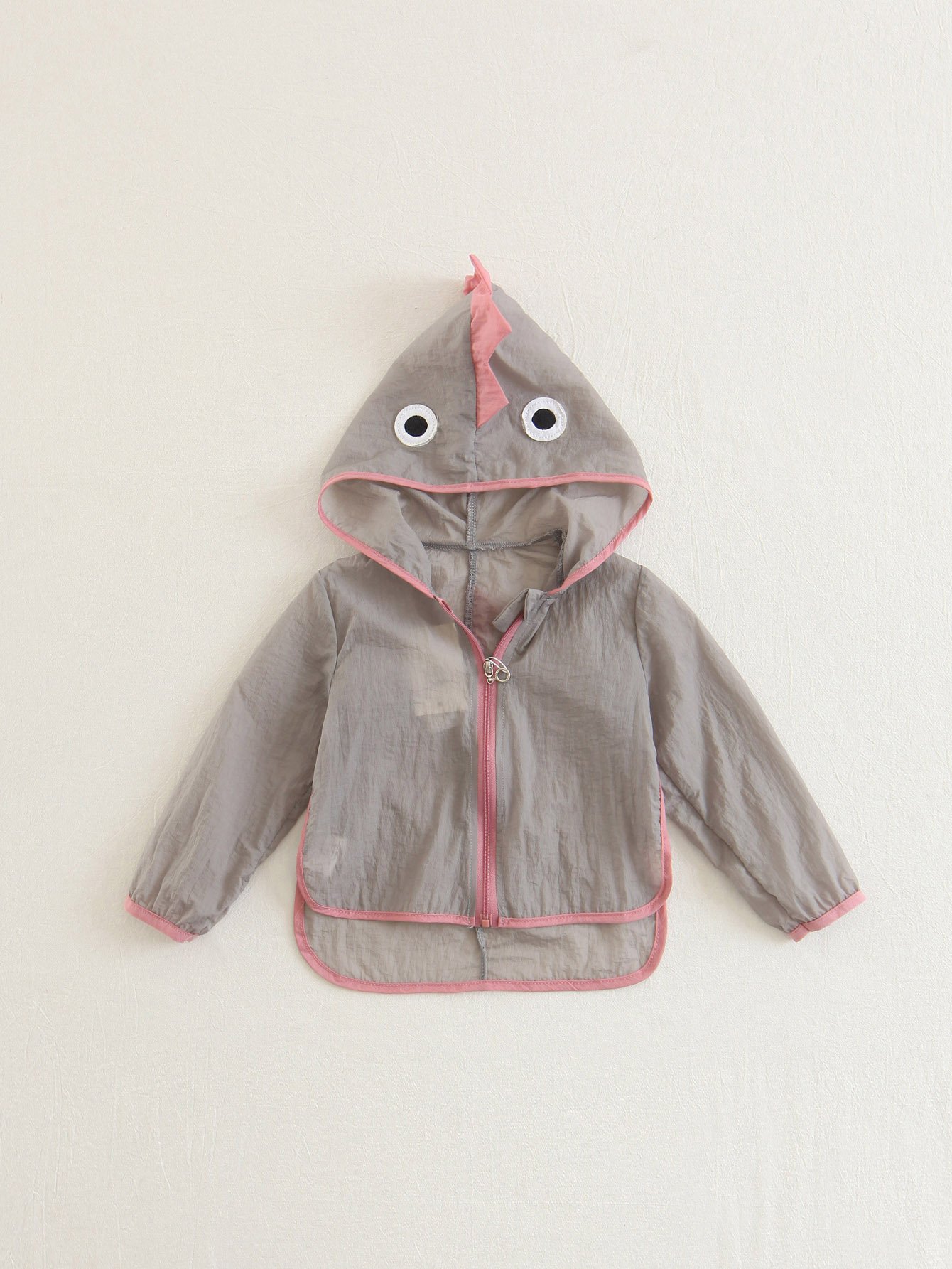 Контрастный жакет худи