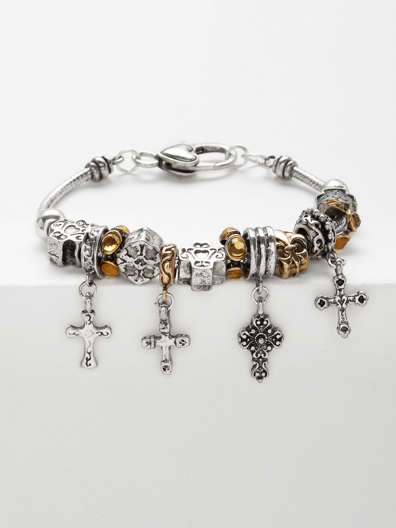 цены Cross Decorated Bracelet