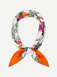 Butterfly Print Bandana