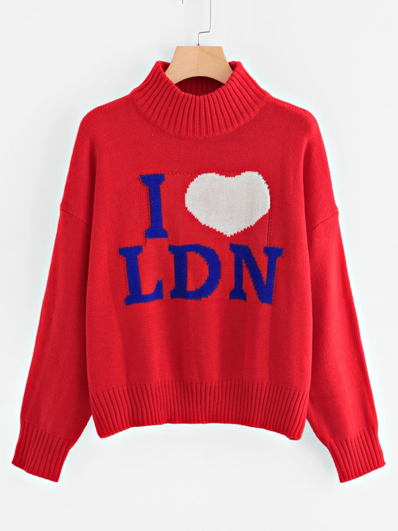 Свитер с надписью