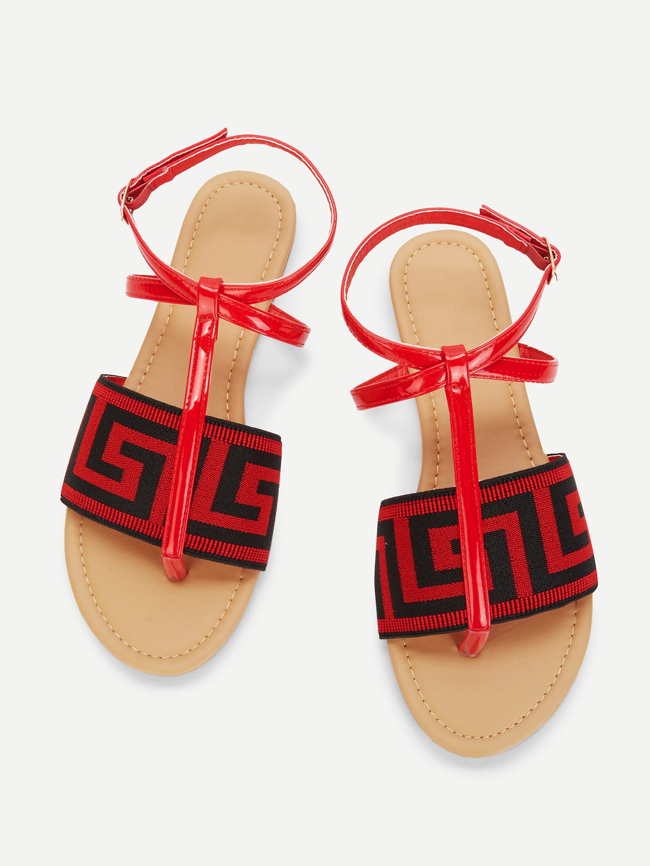 Геометрический паттерн для ног