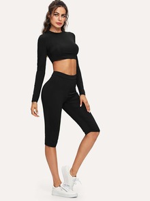 Crop Top & Leggings