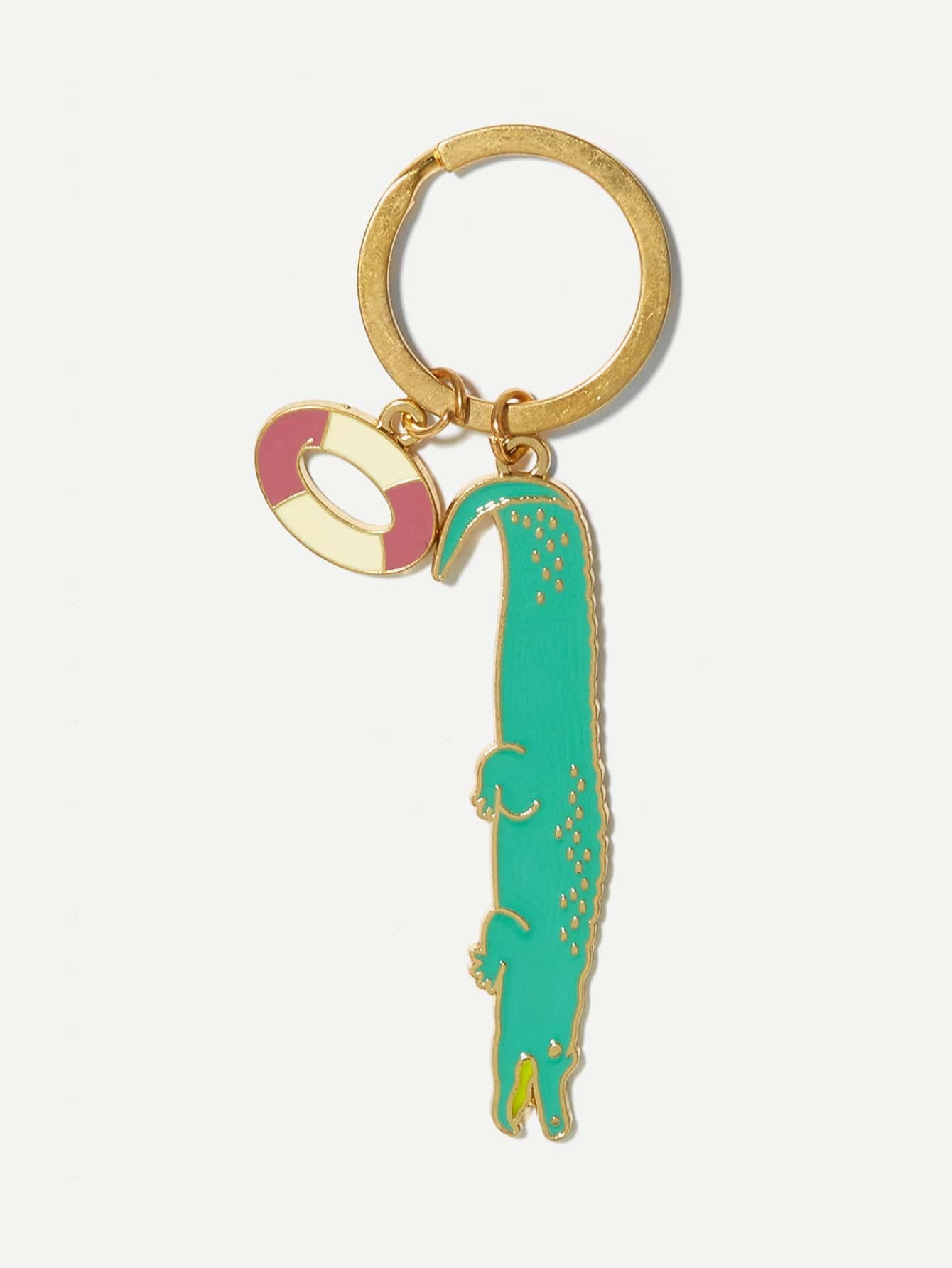 все цены на Crocodile Design Keychain онлайн