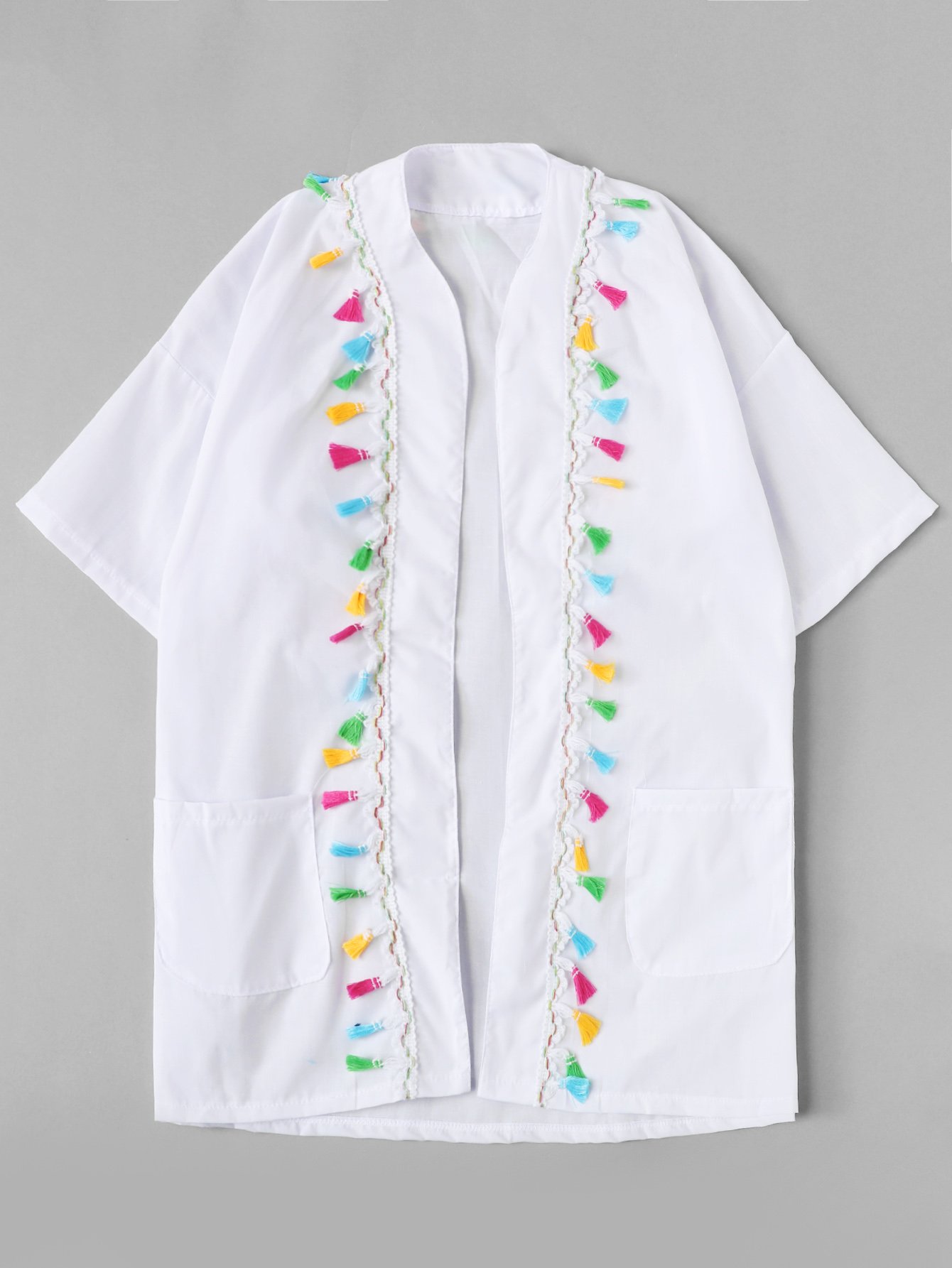 Халат с кисточками