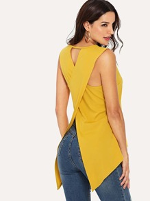 Crossover Back Gym Top