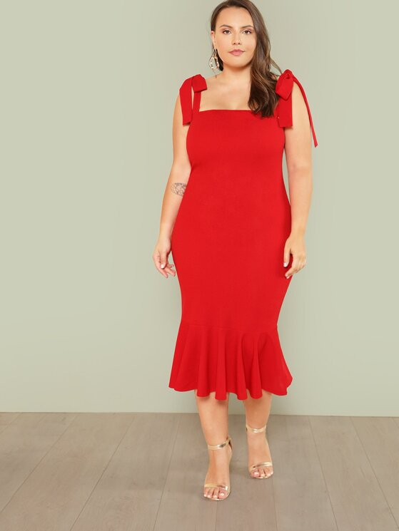 Tie Hem Dress