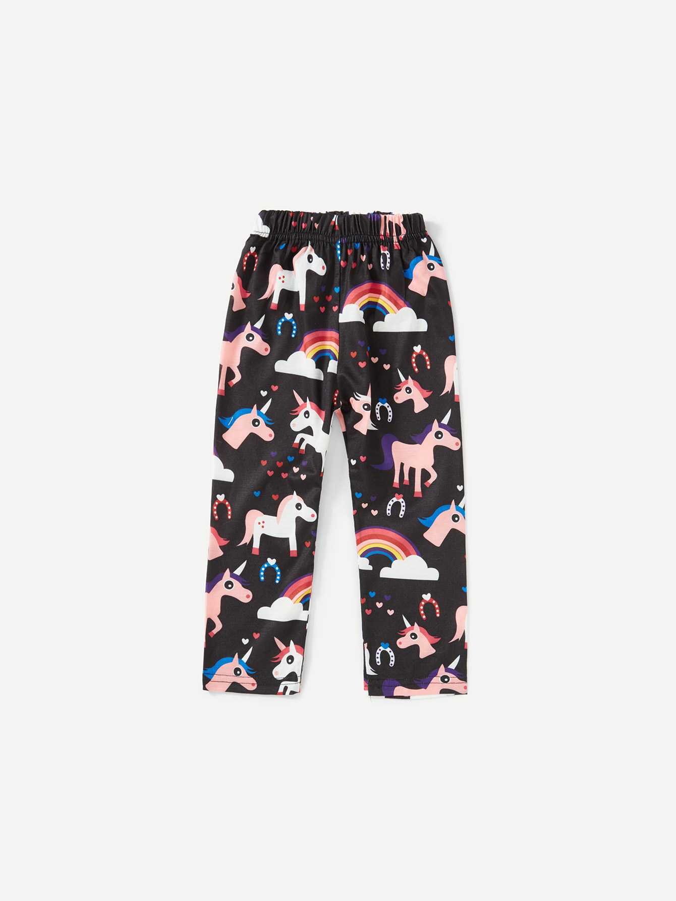 Брюки с принтом мультики для детей