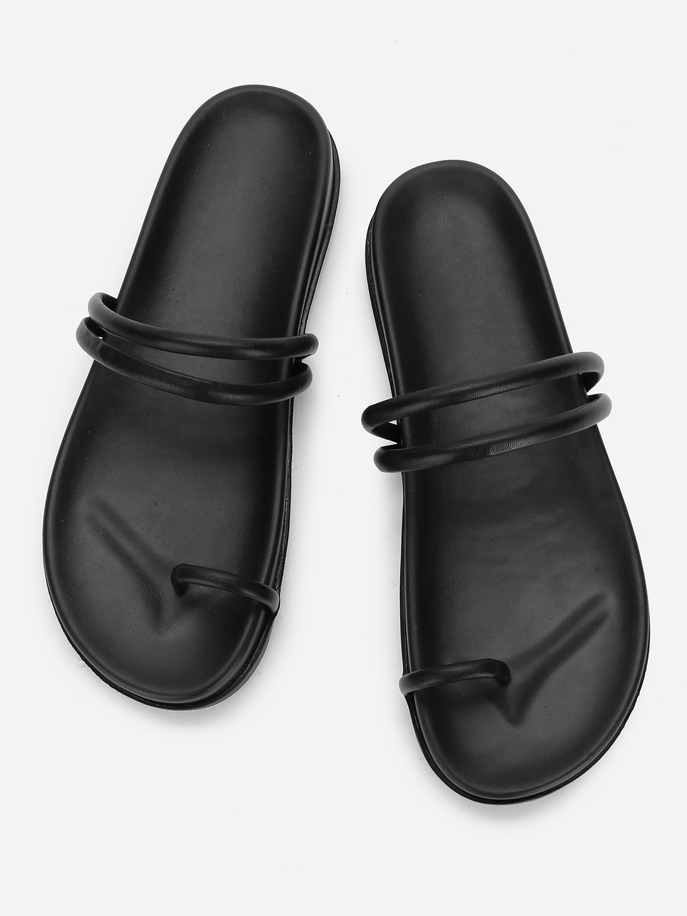 Носовое кольцо PU плоские тапочки