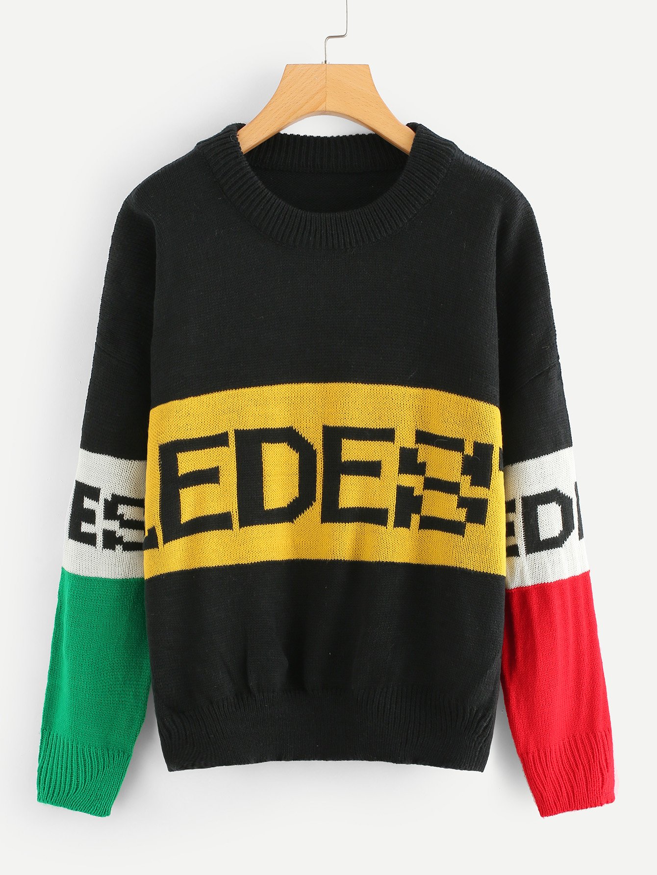 Свитер разные цвета