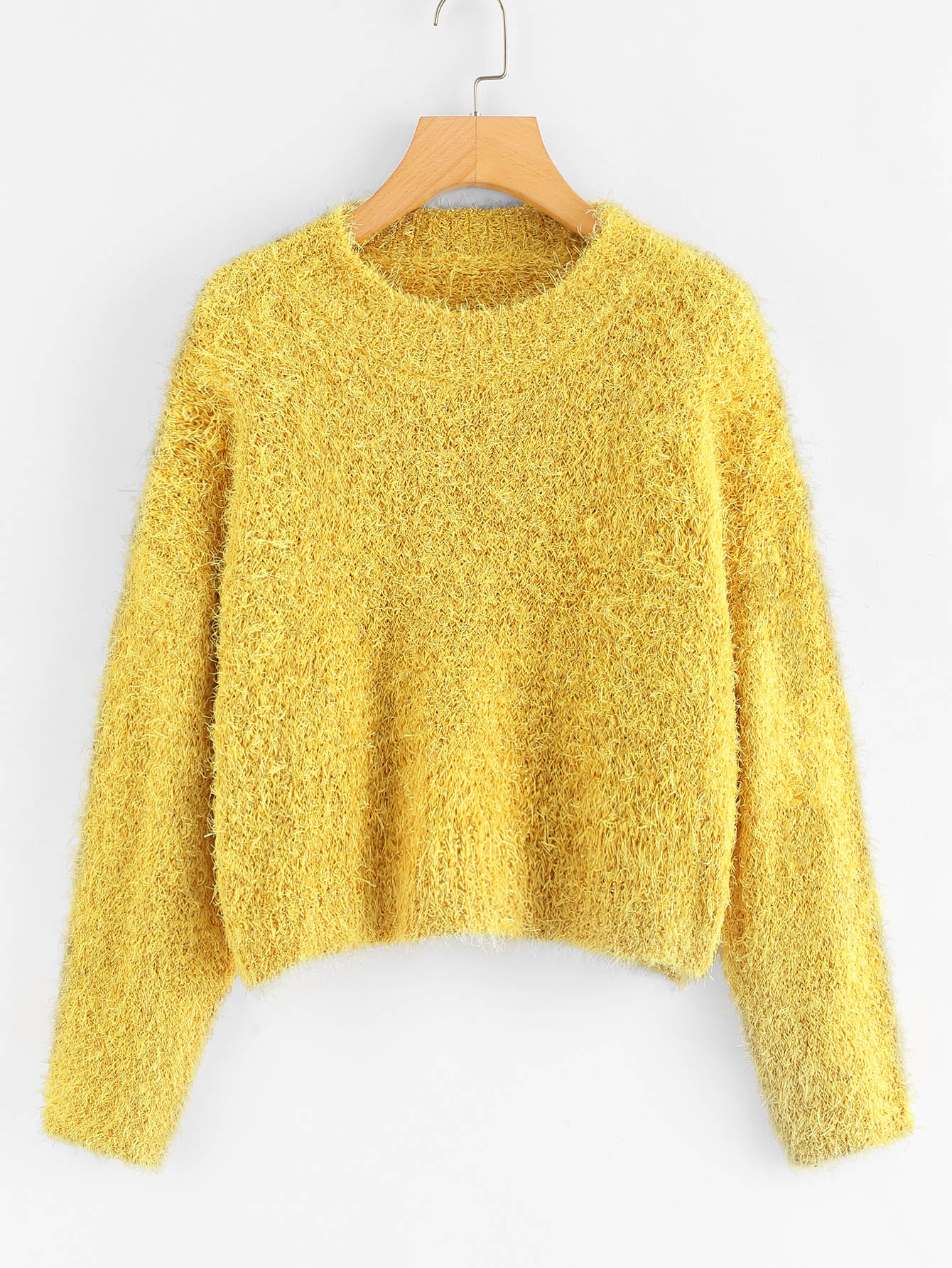 Однотонный свитер