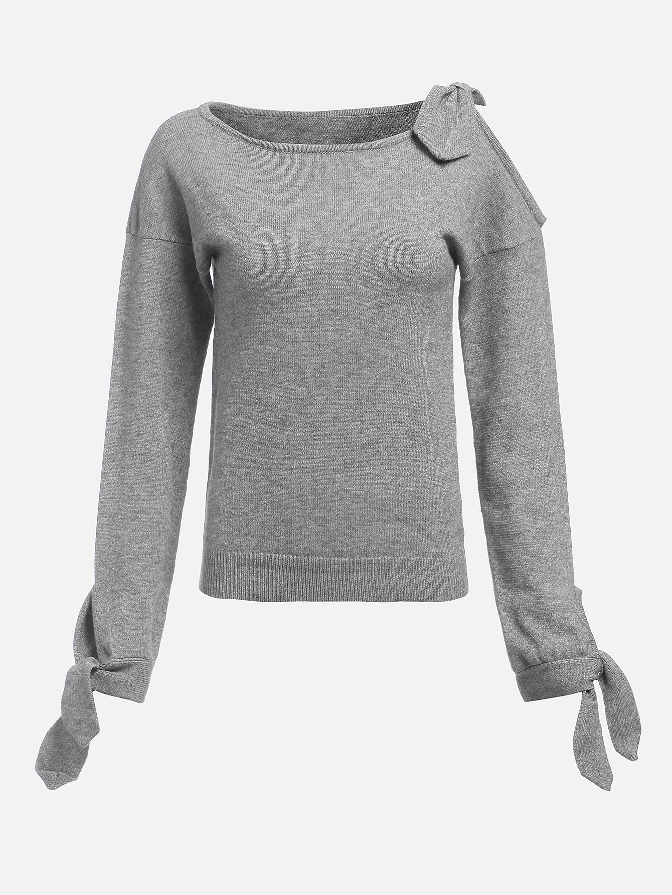 Свитер с узелком