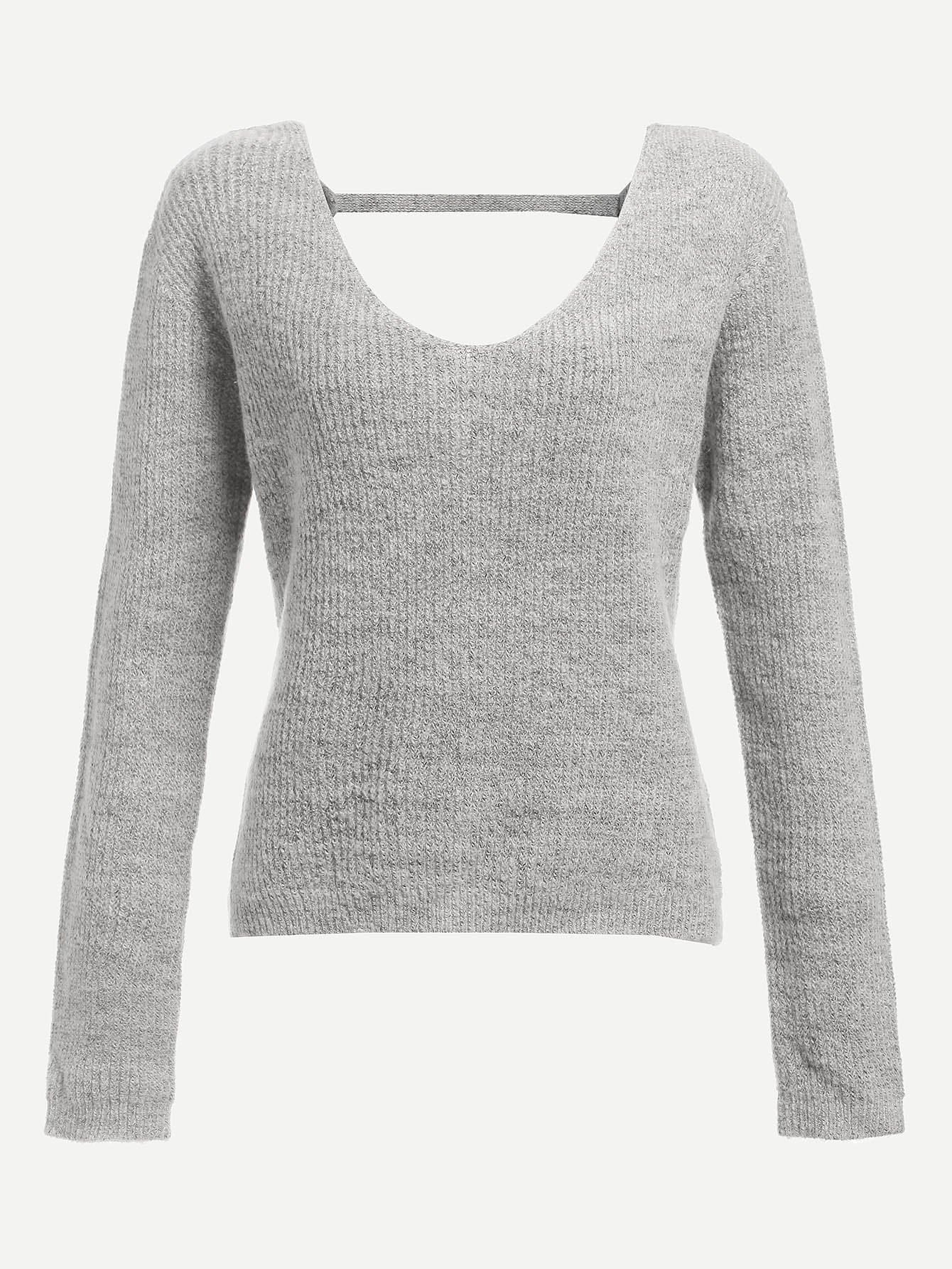 Свитер с запахом