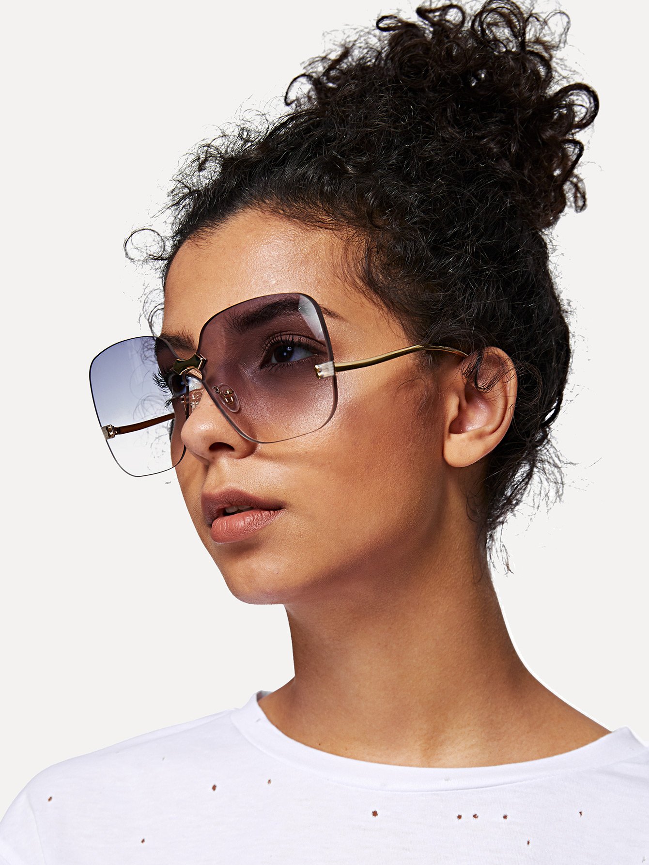 Солнцезащитные очки Ombre Lens Rimless