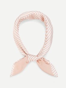 Striped Design Bandana Scarf