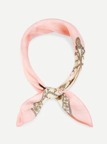 Chain Pattern Bandana Scarf