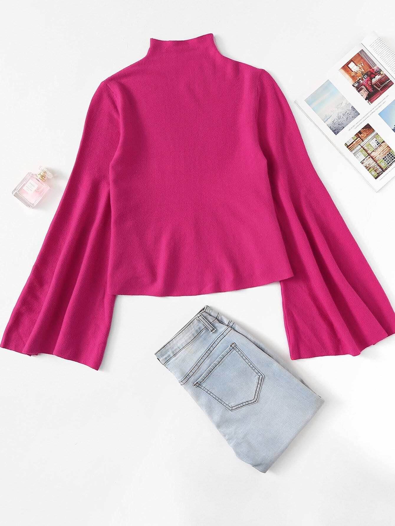 Свитер с коротким рукавом