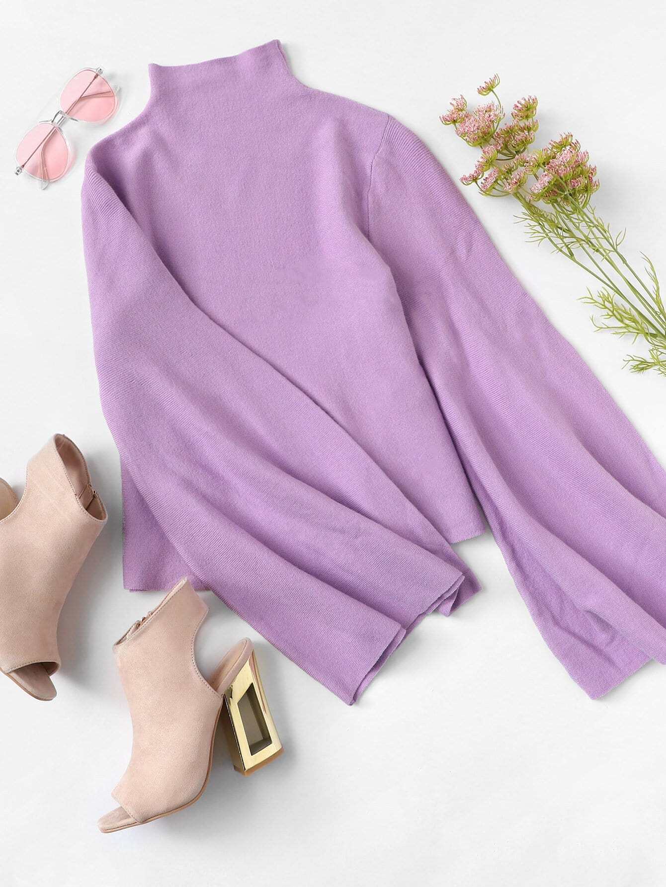 Свитер с коротким рукавом