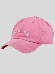 Embroidered Letter Baseball Cap