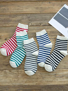 Striped Socks 5pairs