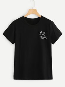 Cartoon Print Tee