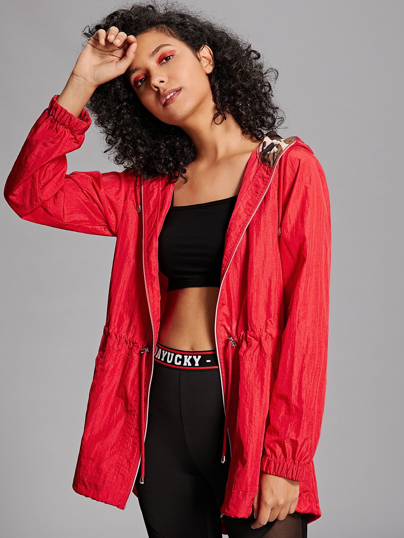 Жакет худи с молнией