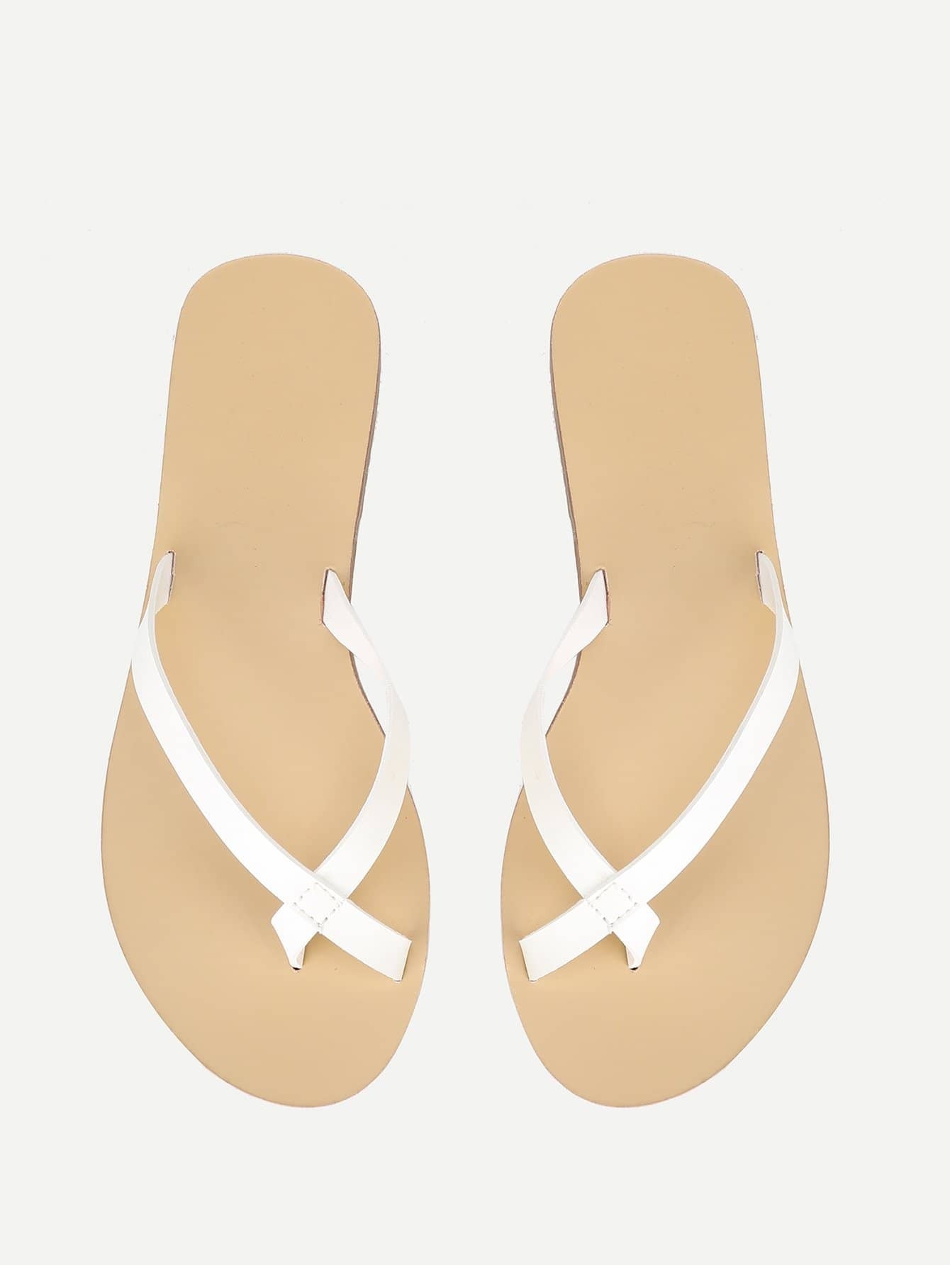 Носовое кольцо PU плоские тапочки