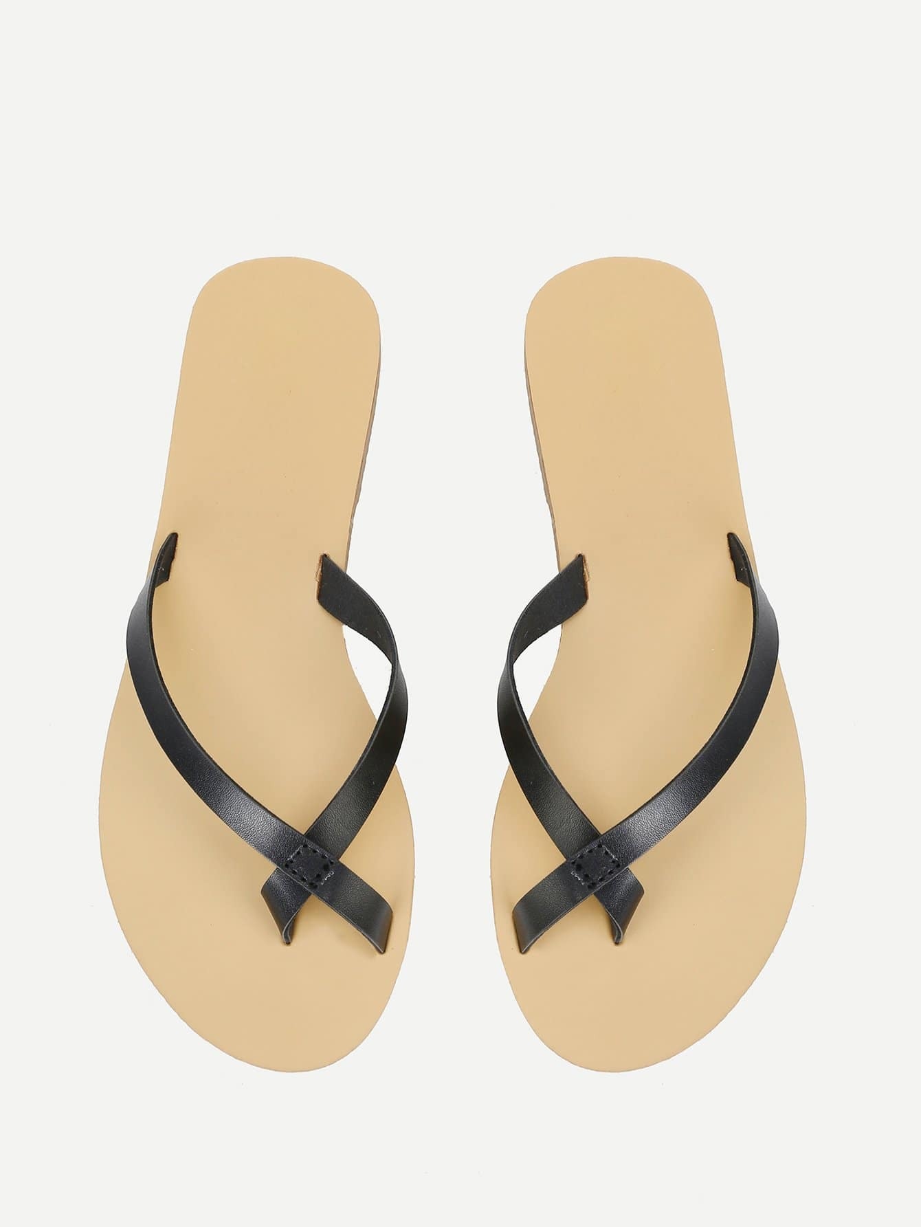 Носовое кольцо PU плоские тапочки