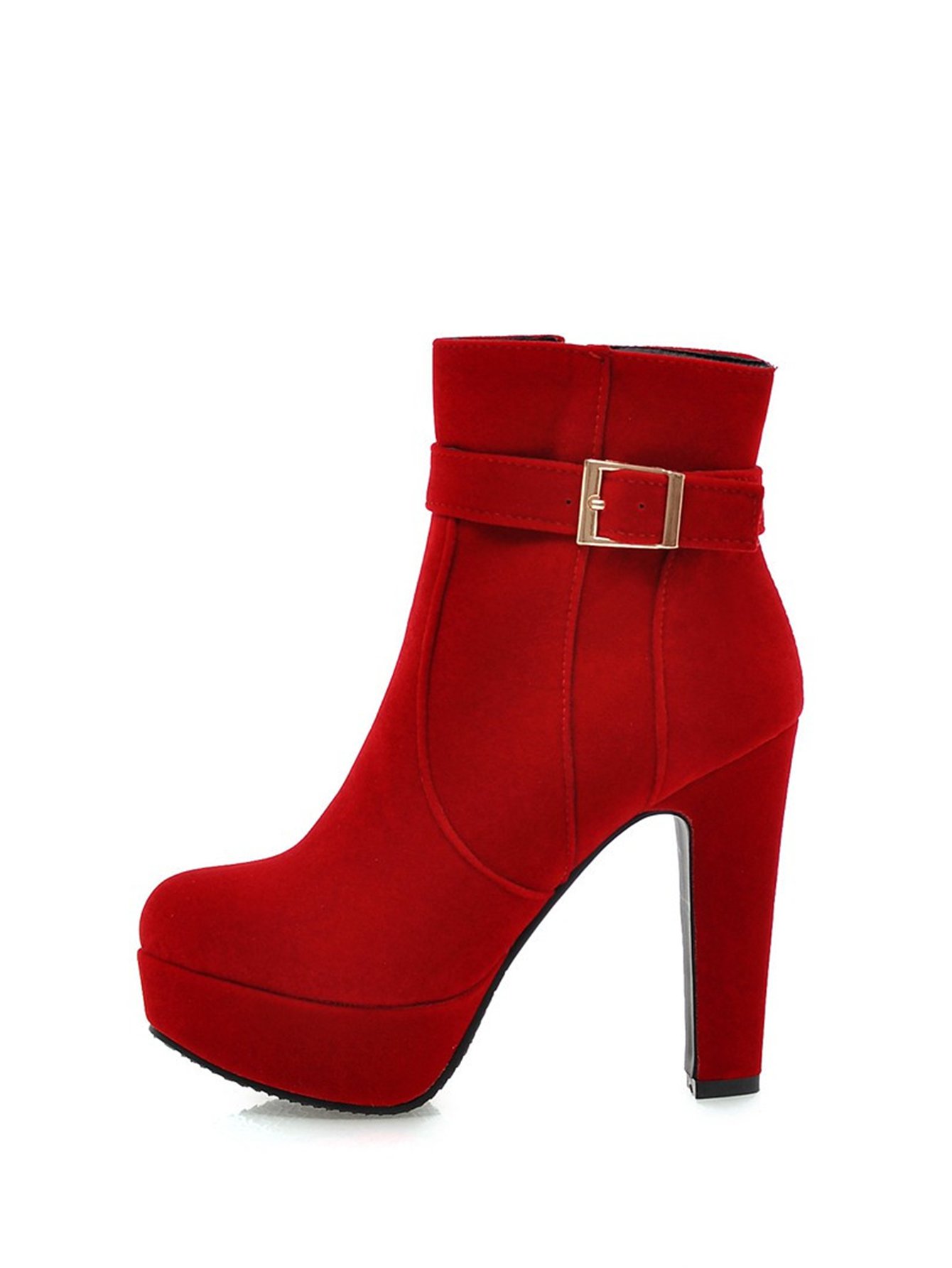 платформа Красный Осенняя/зимняя обувь