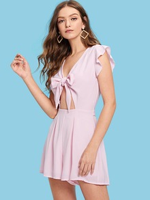 Knot Detail Jumpsuit