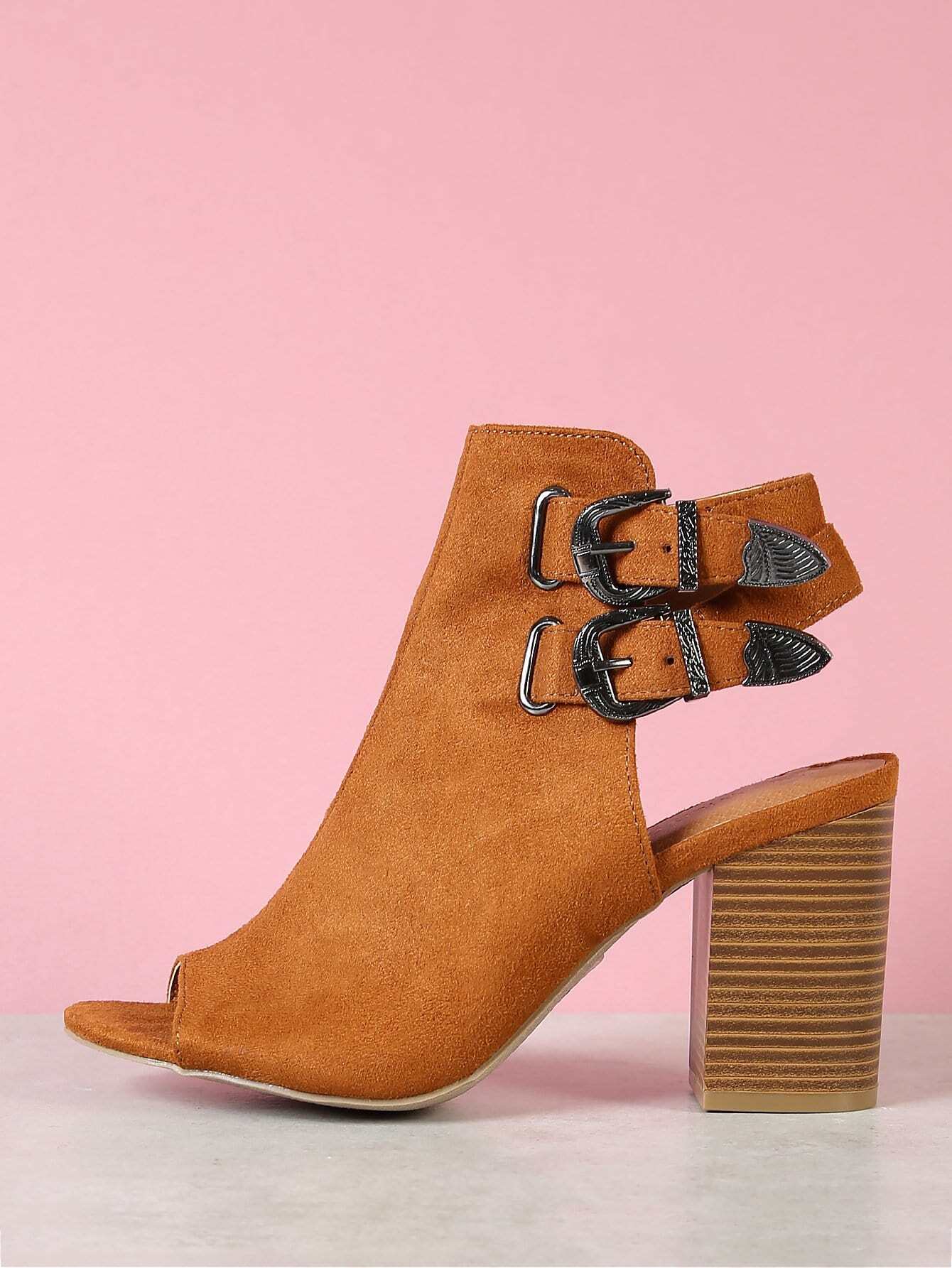 Открытый носок Осенняя/зимняя обувь