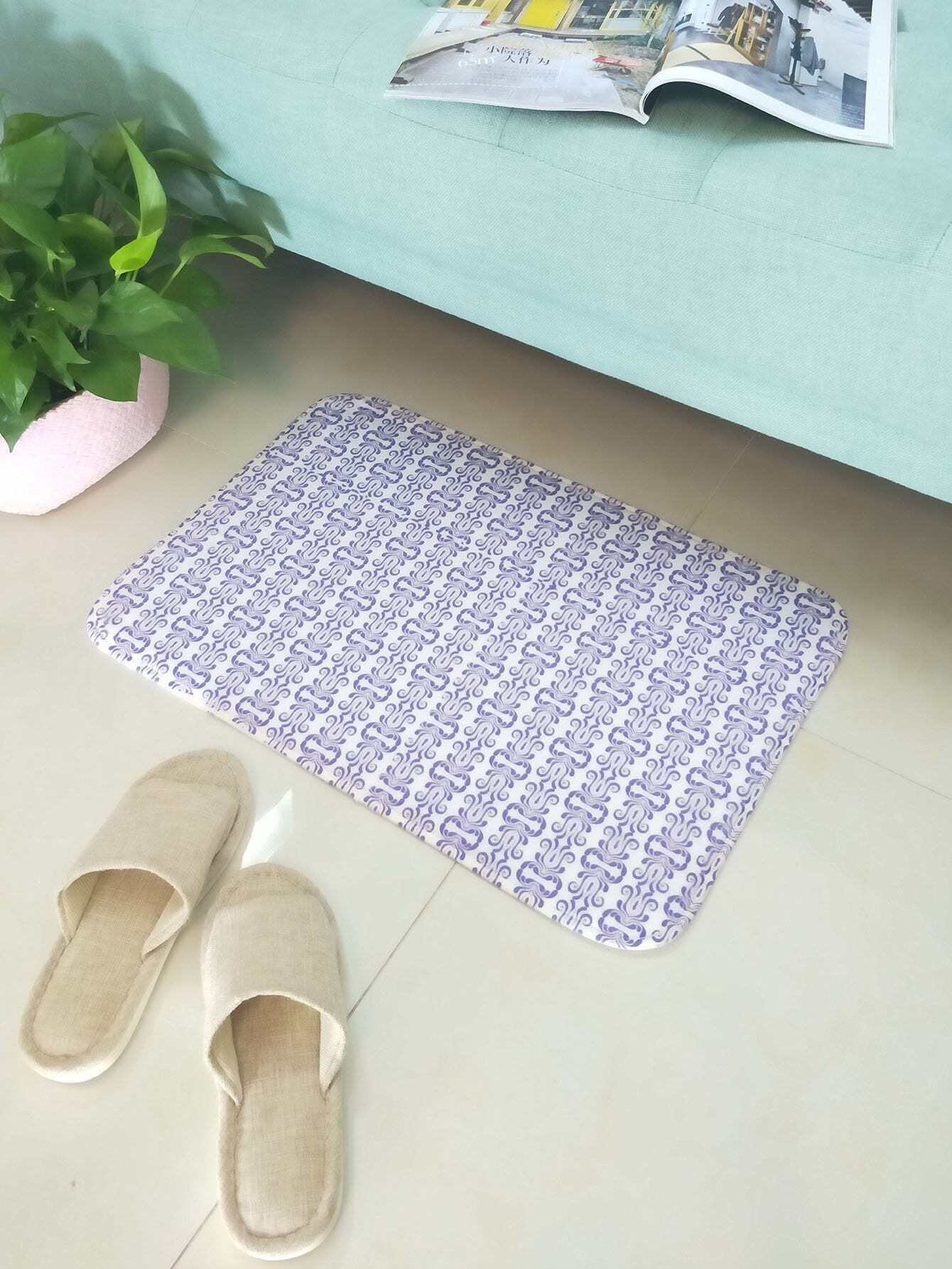 Графический коврик для пола