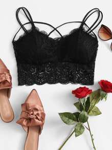 Contrast Lace Bralette