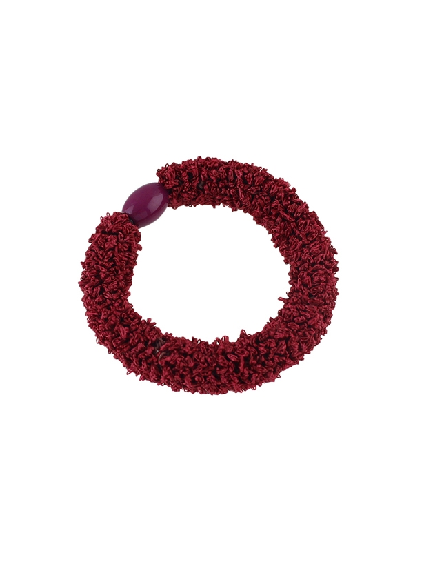 Red Wholesale Cheap Colorful Elastic Hair Rope Bands