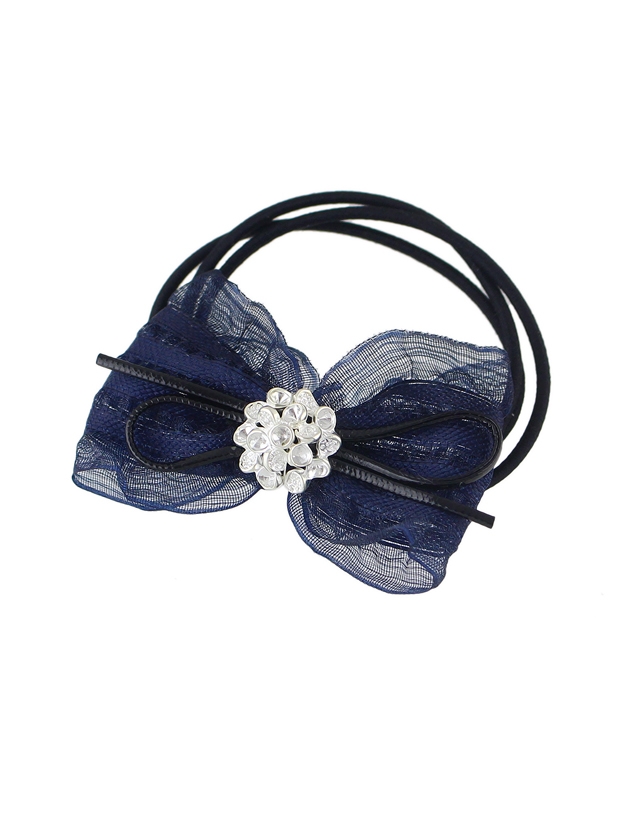 Blue Colorful Lace Bowknot Decoration Headbands
