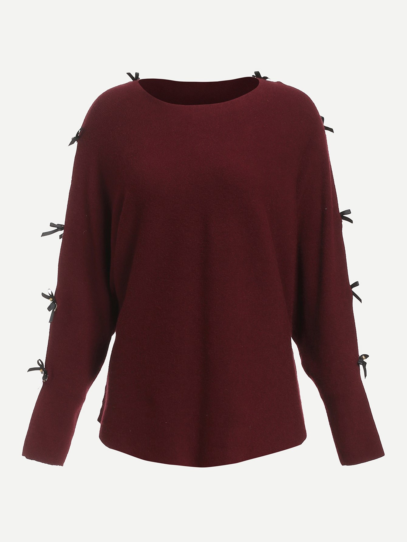 Перламутровый бисероплетенный украшенный свитер