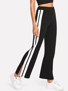 Striped Wide Leg Pants