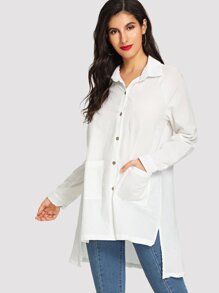 High Low Longline Shirt