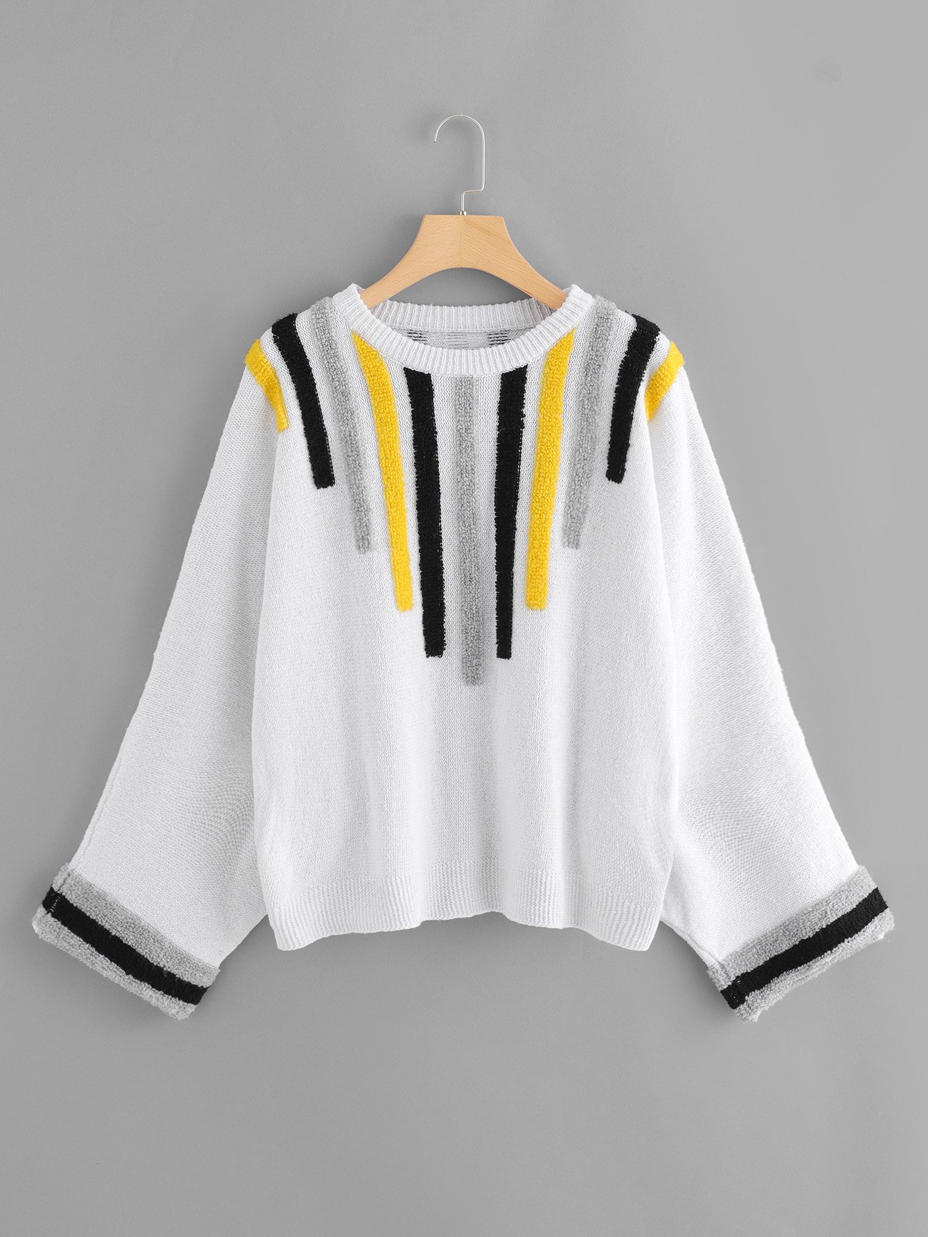 Свитер из искусственной меха