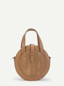 Round Crossbody Bag